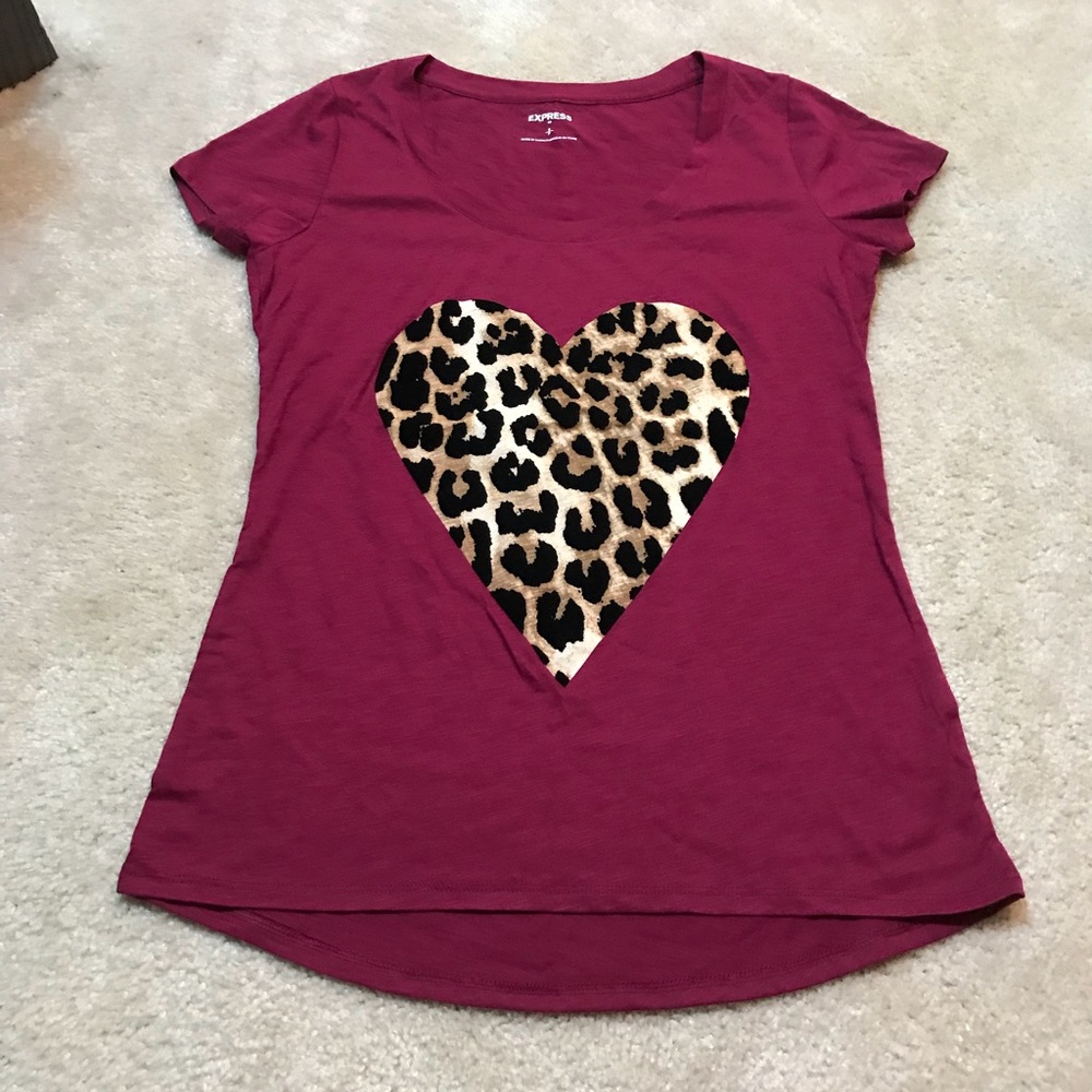 Express Cheetah Print Shirt